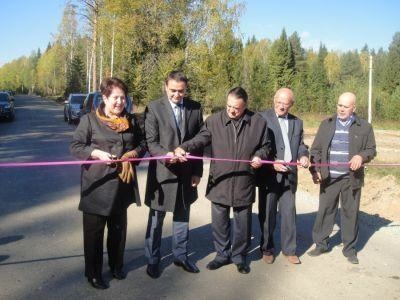 Дорога между посёлками Чирок и Бородинка