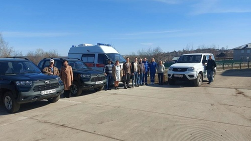 Автопарк отделения скорой помощи