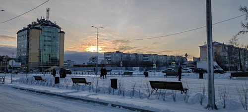 Общественная территории на улице Заславского